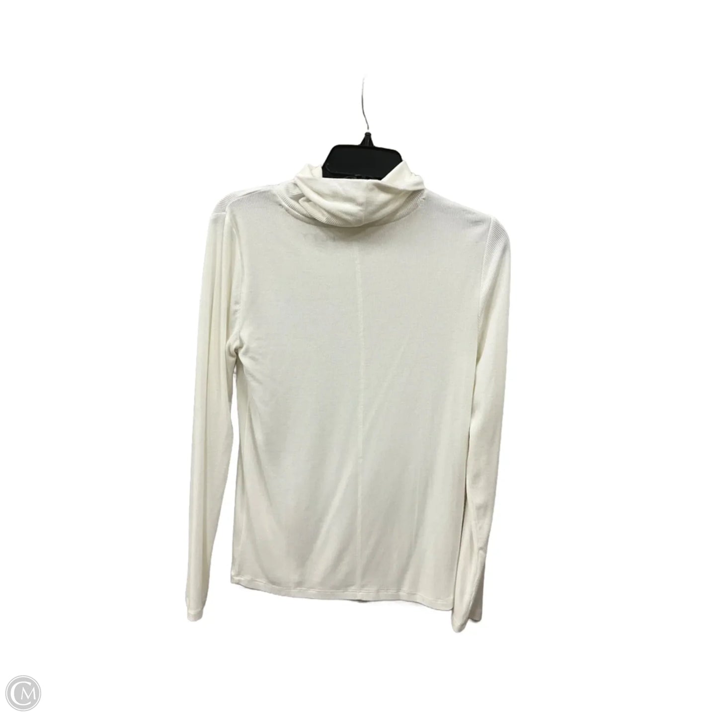 Top Long Sleeve By Loft In Cream, Size: M