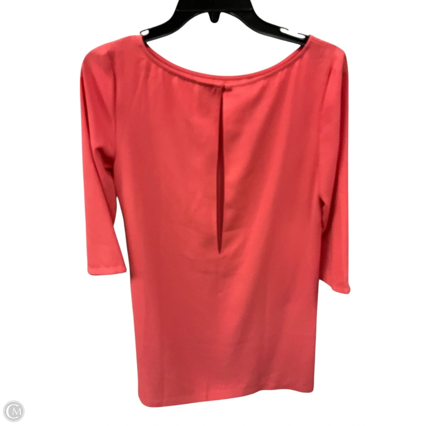 Top 3/4 Sleeve By Leith In Coral, Size: S