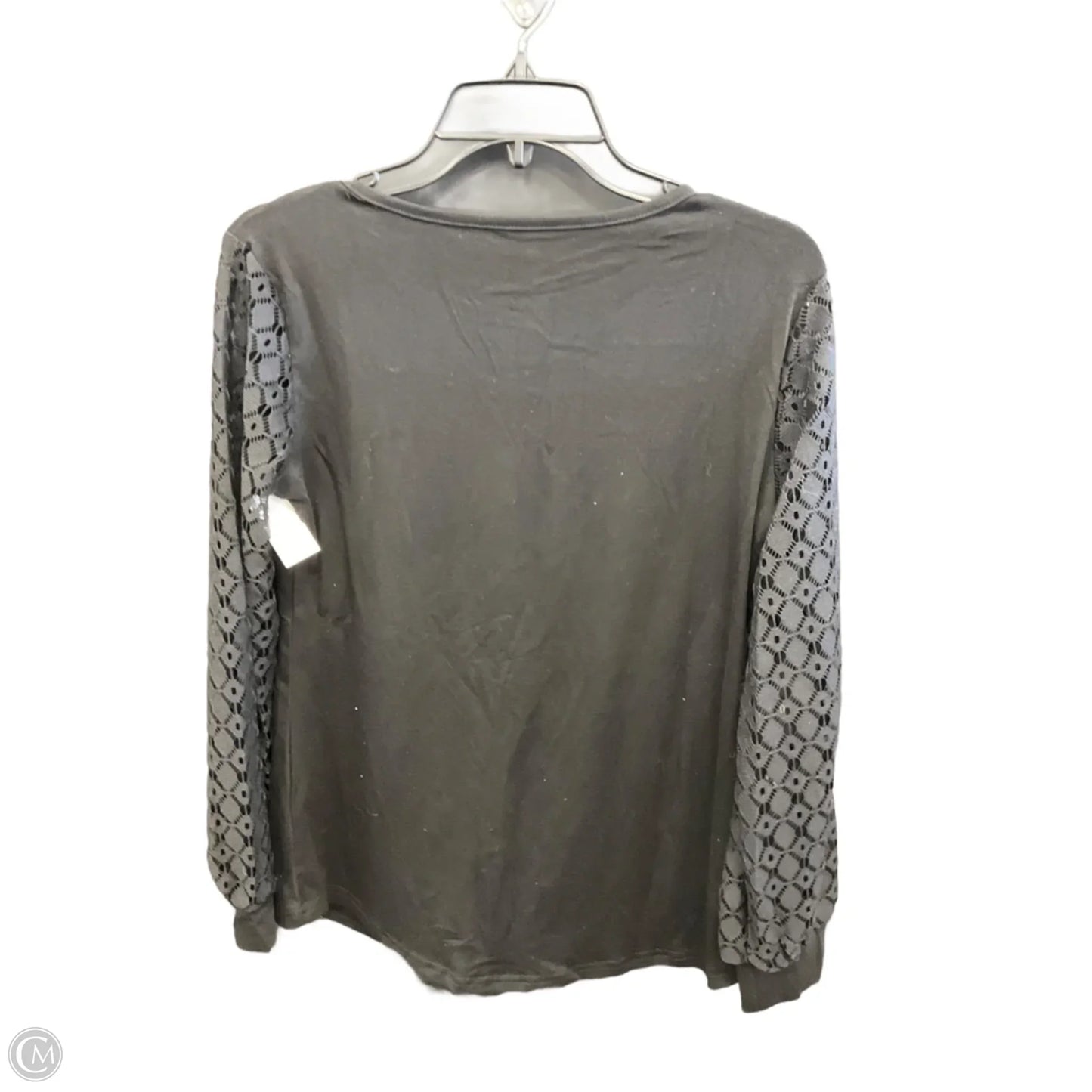 Top Long Sleeve By Clothes Mentor In Black, Size: S