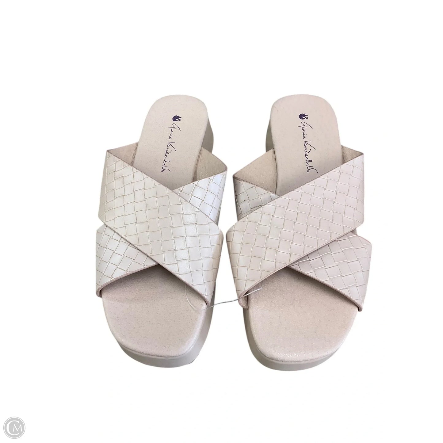 Sandals Flats By Gloria Vanderbilt In Tan, Size: 8