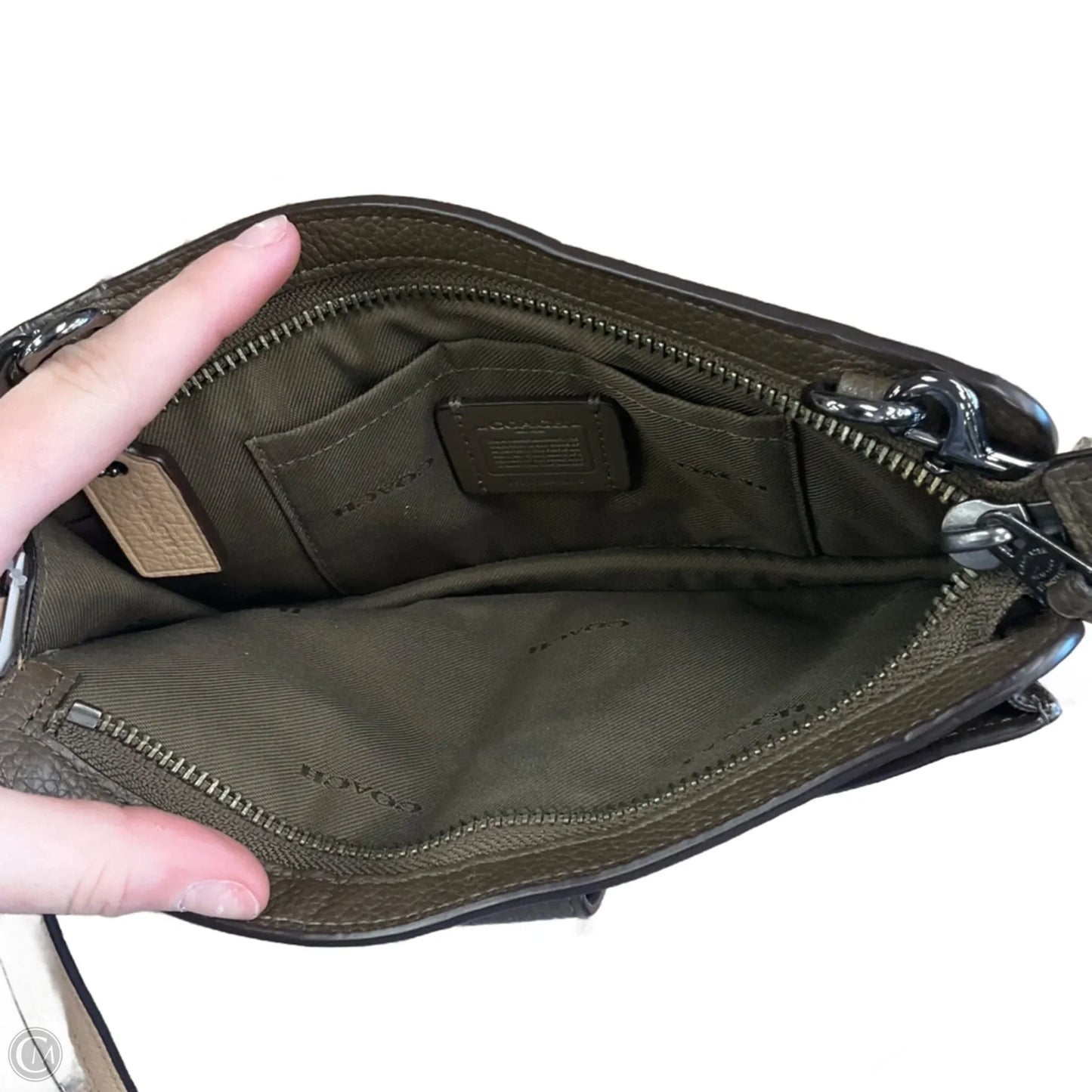 Crossbody Designer By Coach, Size: Small