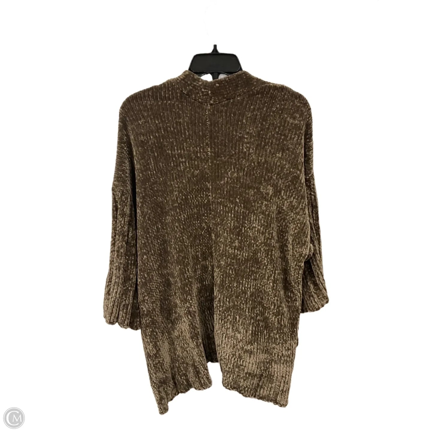 Cardigan By Moth In Brown & Cream, Size: S