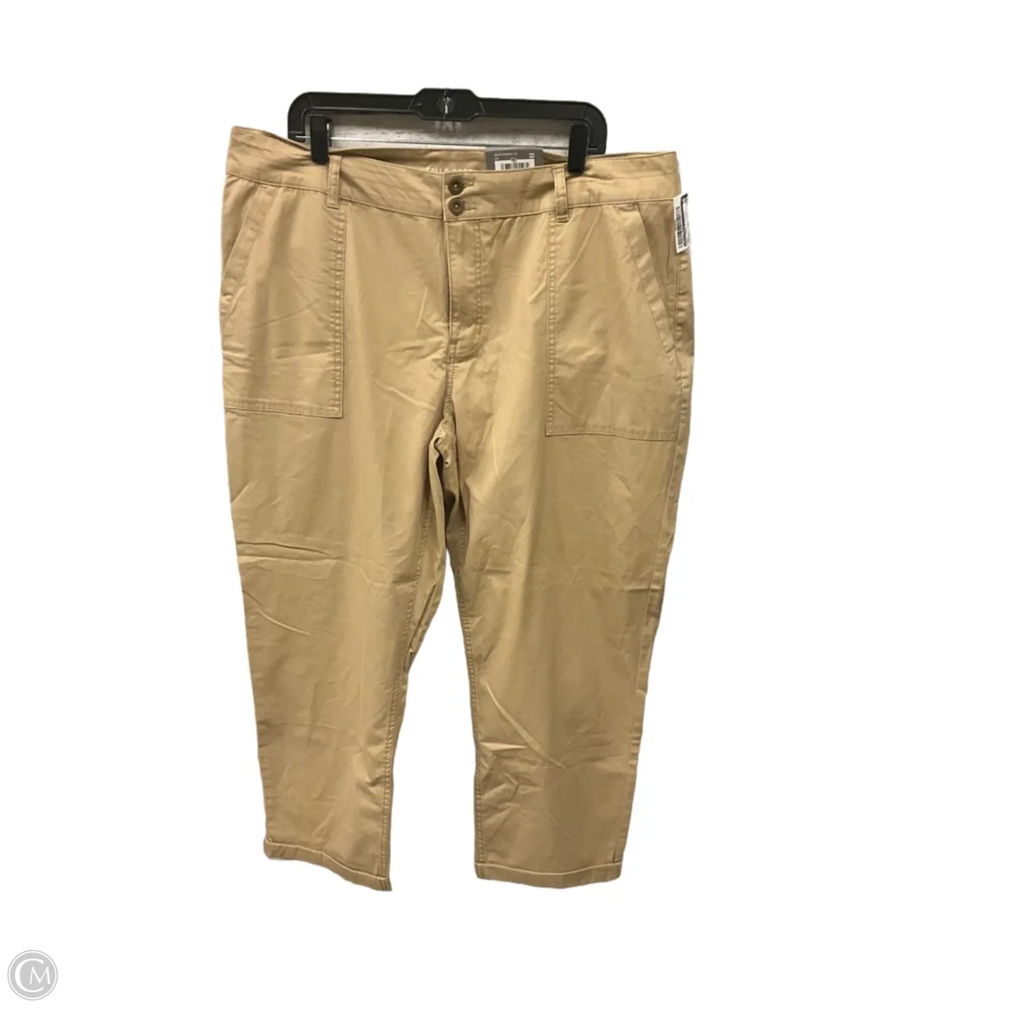 Pants Cargo & Utility By Falls Creek In Tan, Size: 18