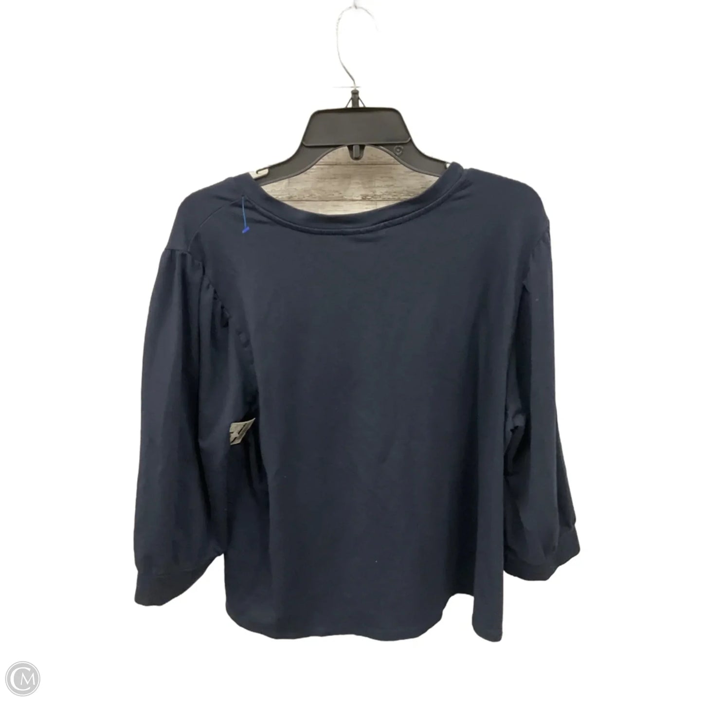 Top 3/4 Sleeve Basic By J. Jill In Navy, Size: Xl
