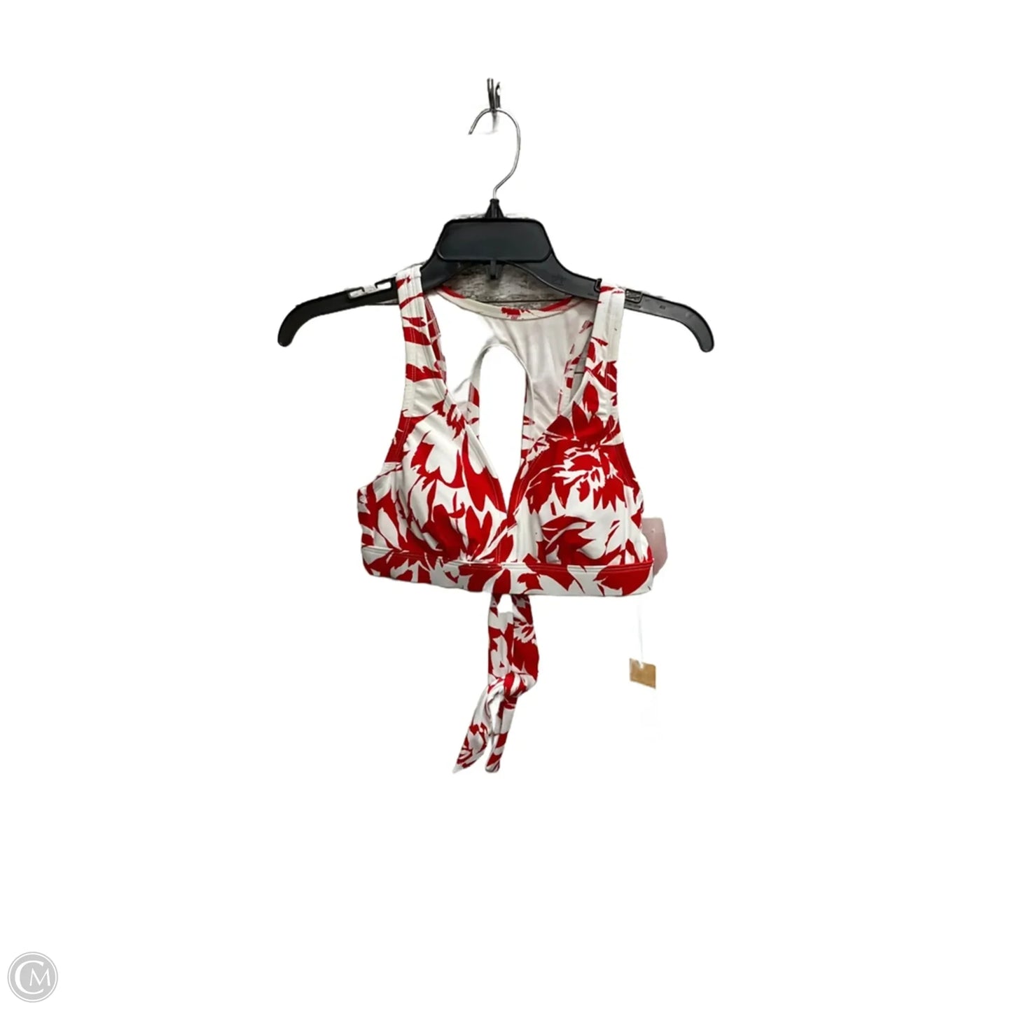 Swimsuit 2pc By Clothes Mentor In Red & White, Size: S