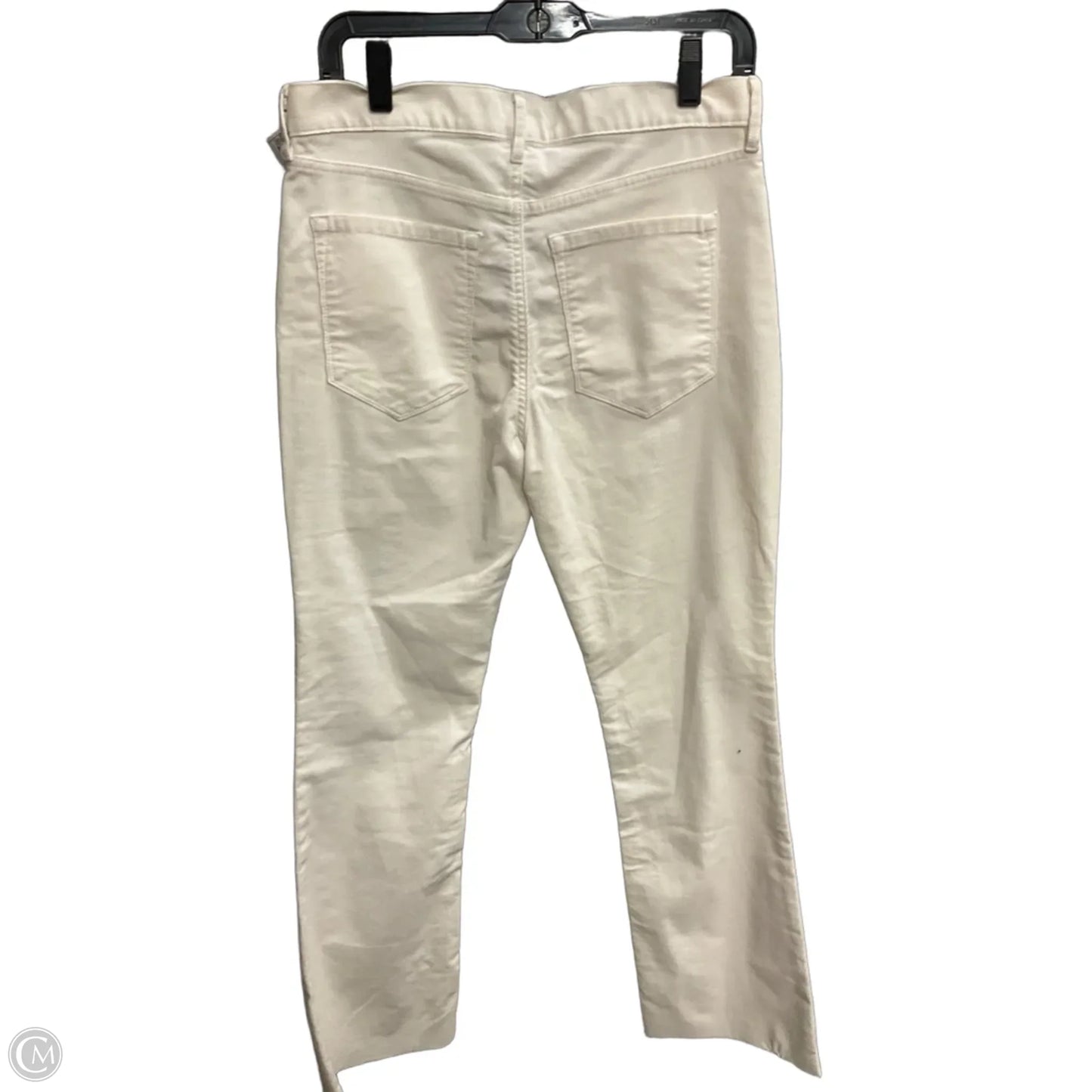 Pants Corduroy By Banana Republic In White, Size: 6l