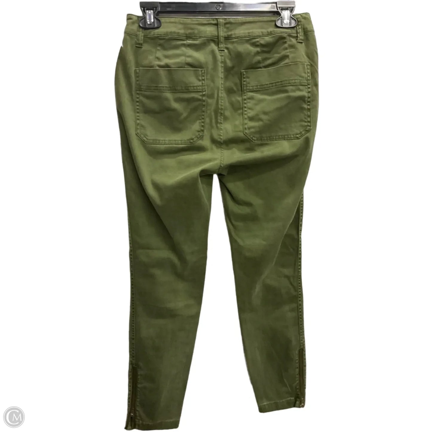 Jeans Skinny By J. Crew In Green Denim, Size: 4