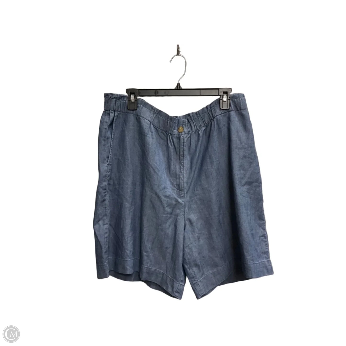 Shorts By J. Jill In Blue Denim, Size: 14