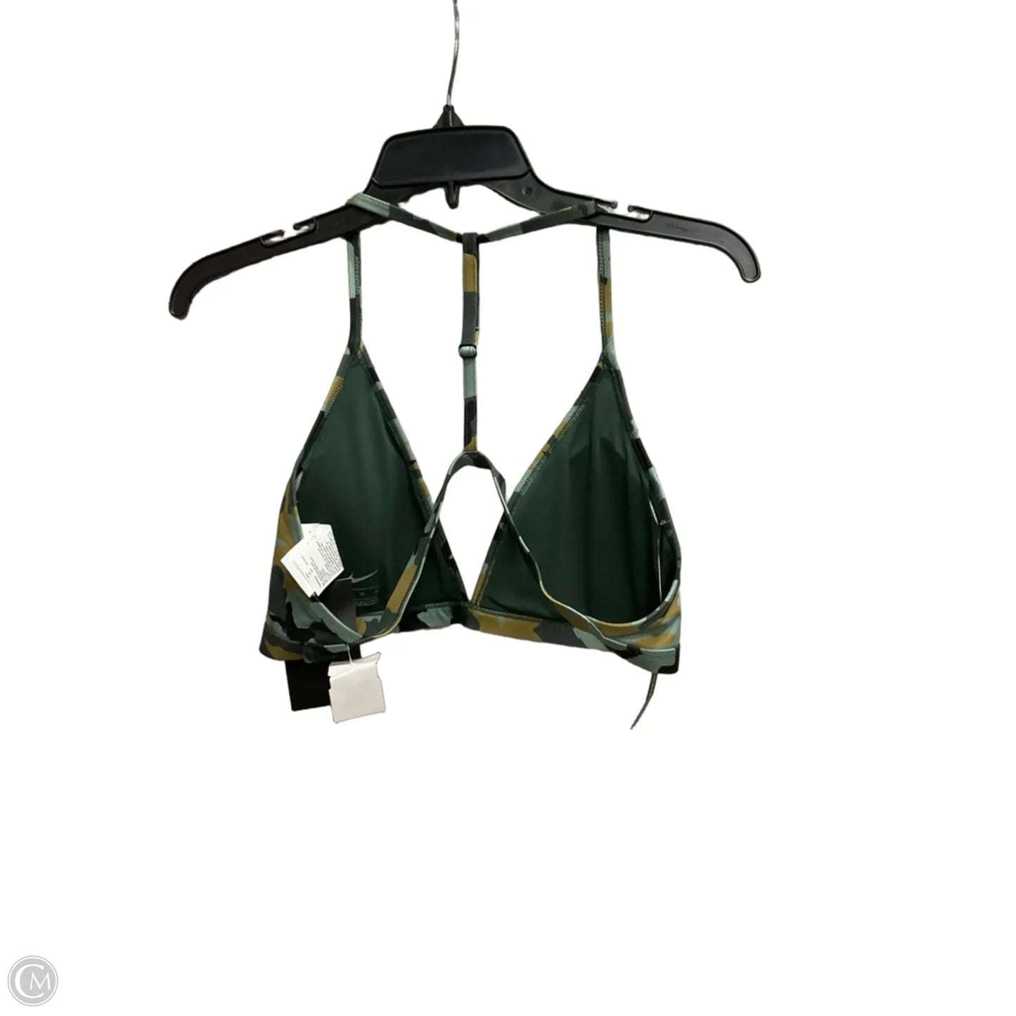Swimsuit Top By Nike Apparel In Camouflage Print, Size: Xl