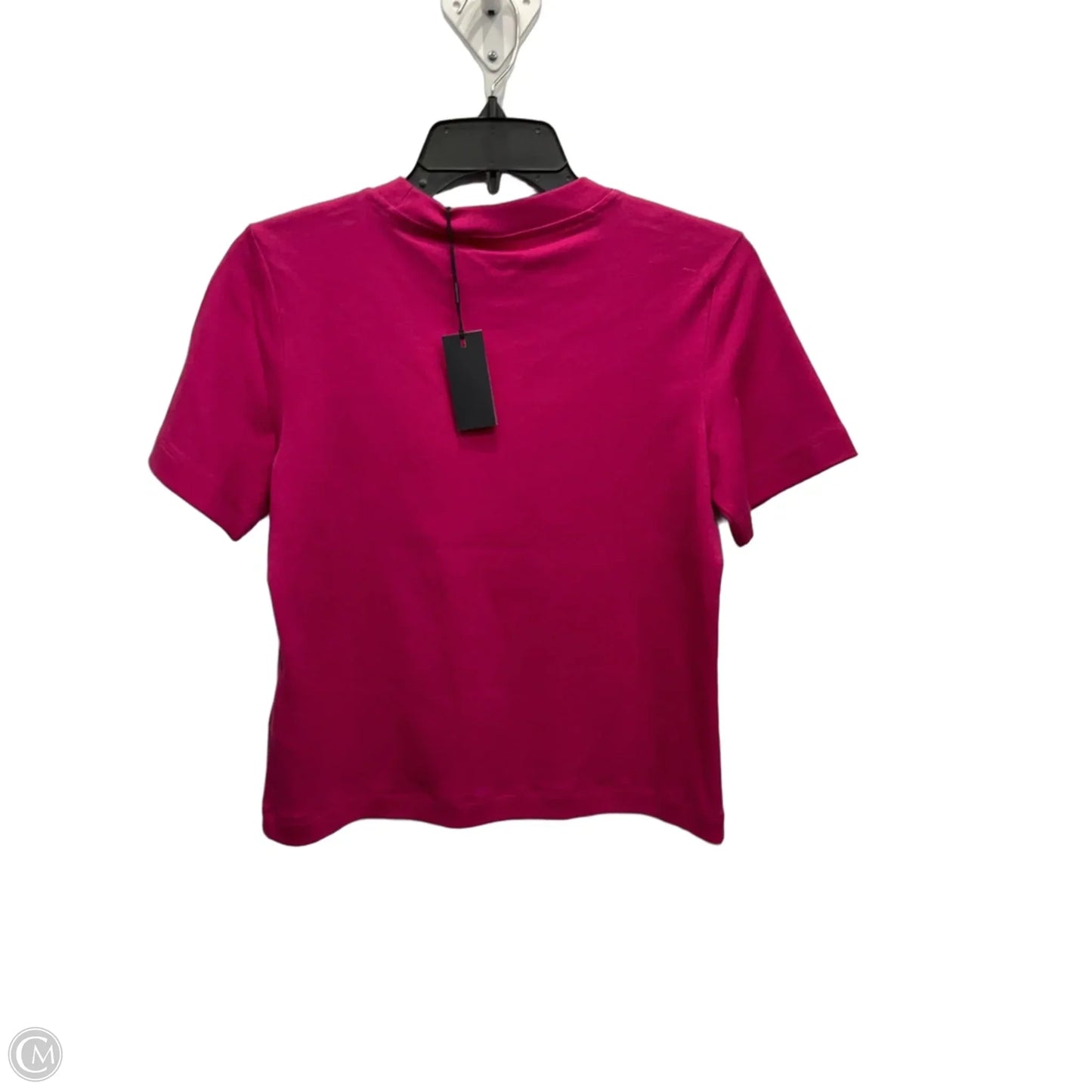 Top Short Sleeve By Babaton In Pink, Size: Xs