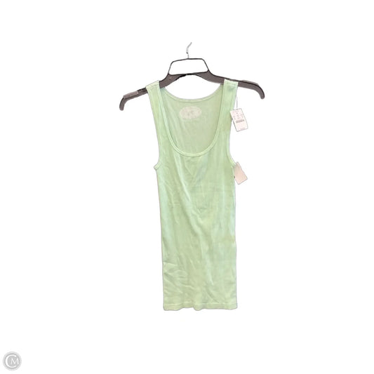 Tank Top By J. Crew In Green, Size: M