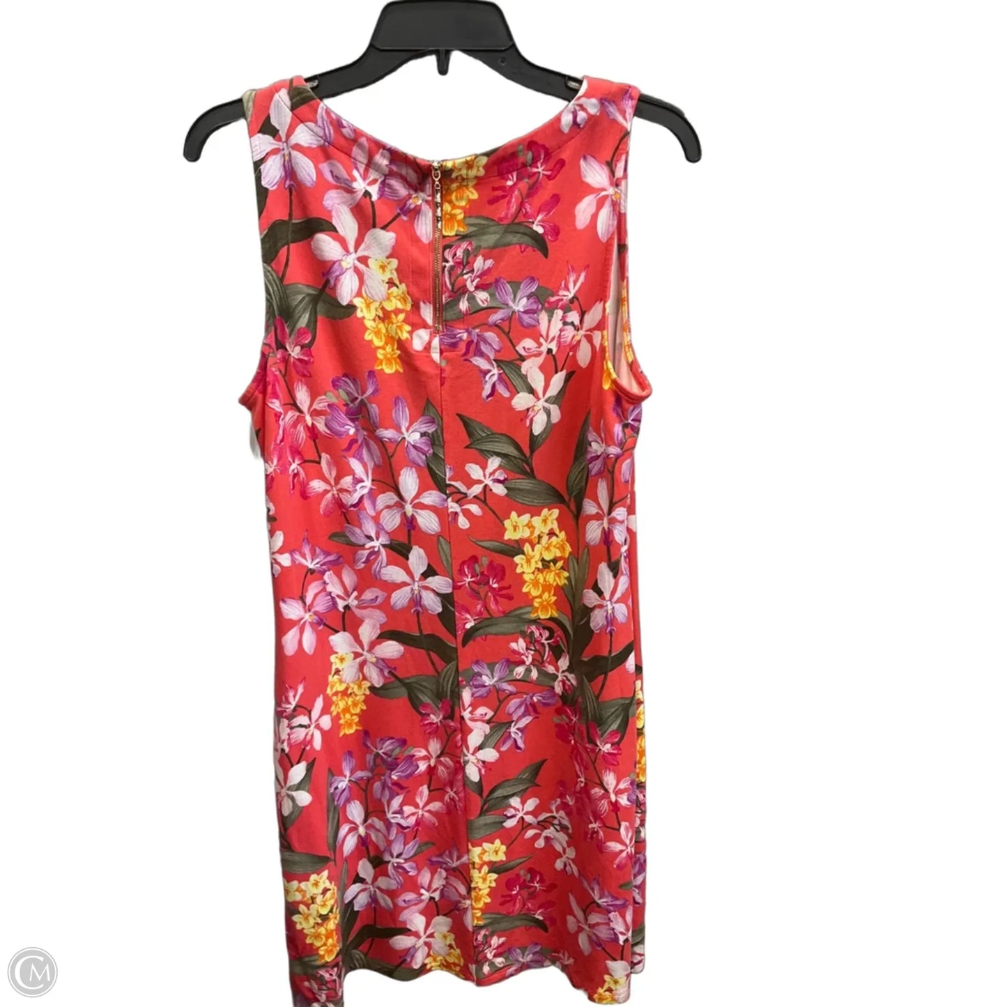 Dress Casual Midi By Tommy Bahama In Tropical Print, Size: L