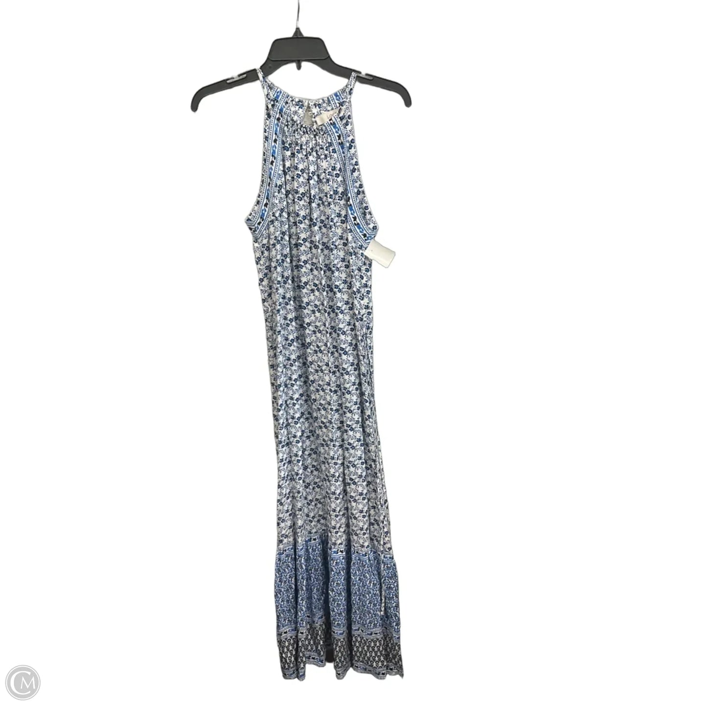 Dress Casual Maxi By Loft In Blue, Size: S