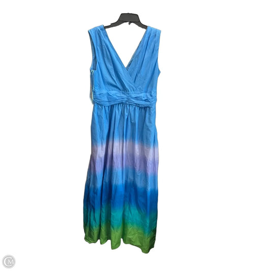 Dress Casual Maxi By Taylor In Multi-colored, Size: L