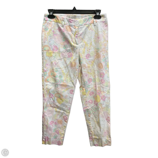 Pants Cropped By Talbots In Multi-colored, Size: 2p