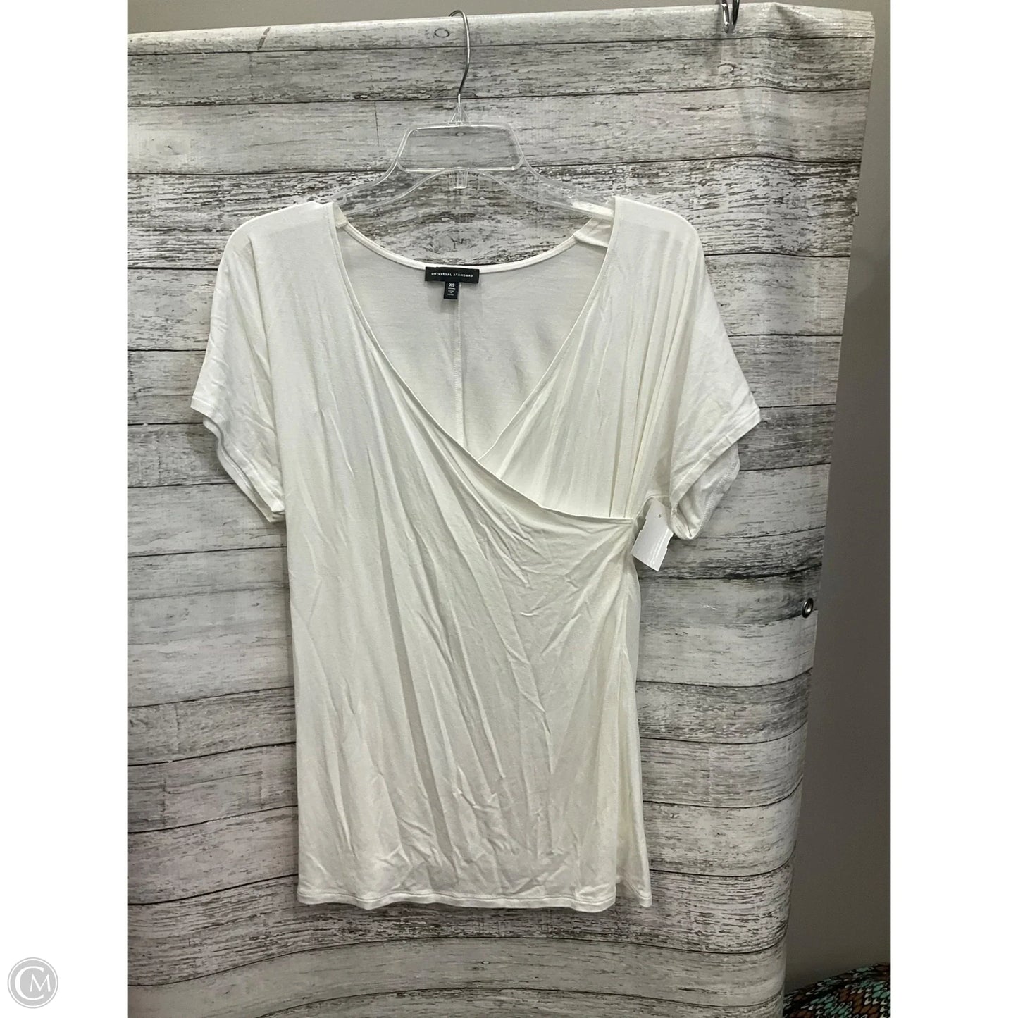 Top Short Sleeve By Universal Standard In White, Size: Xs