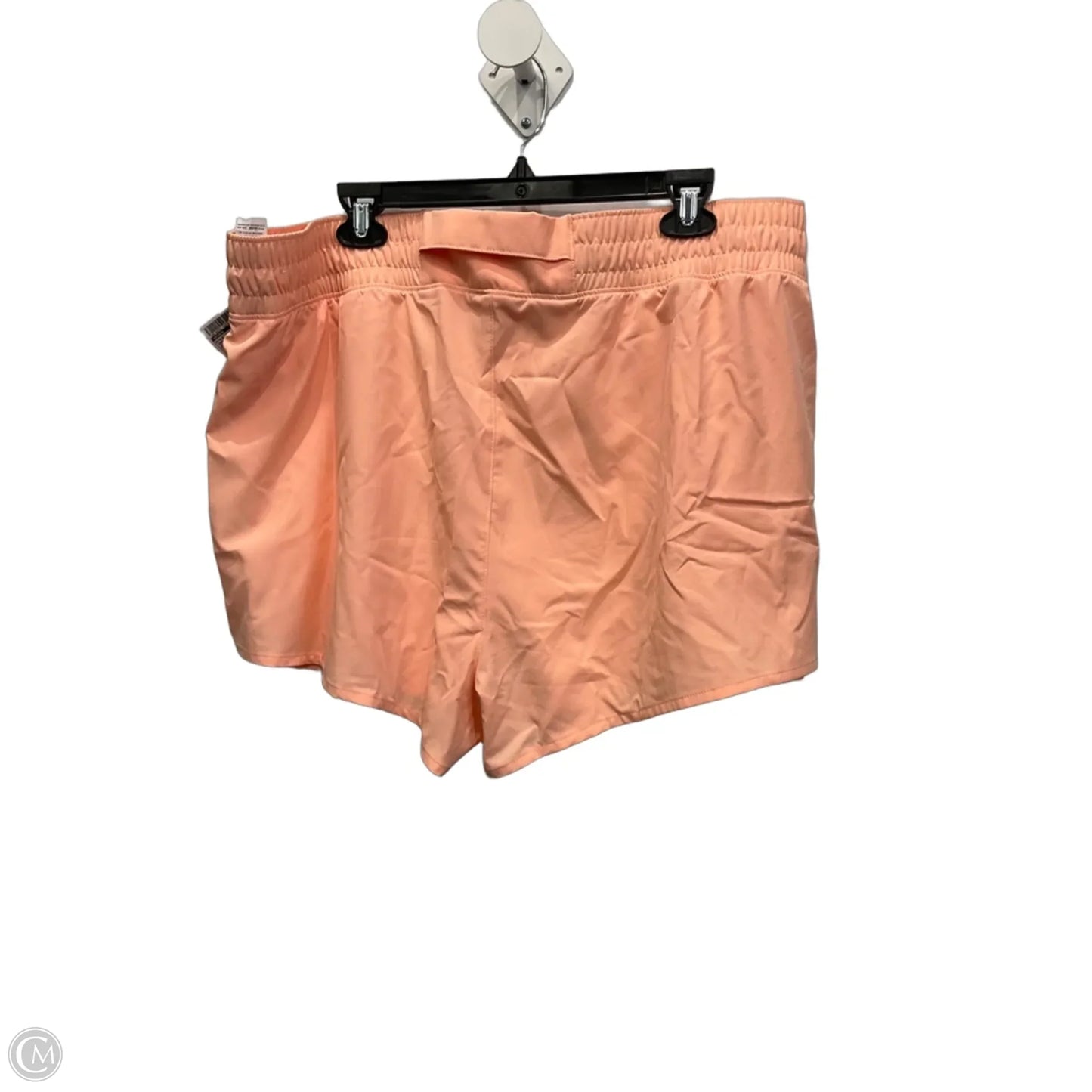 Athletic Shorts By Reebok In Orange, Size: 3x