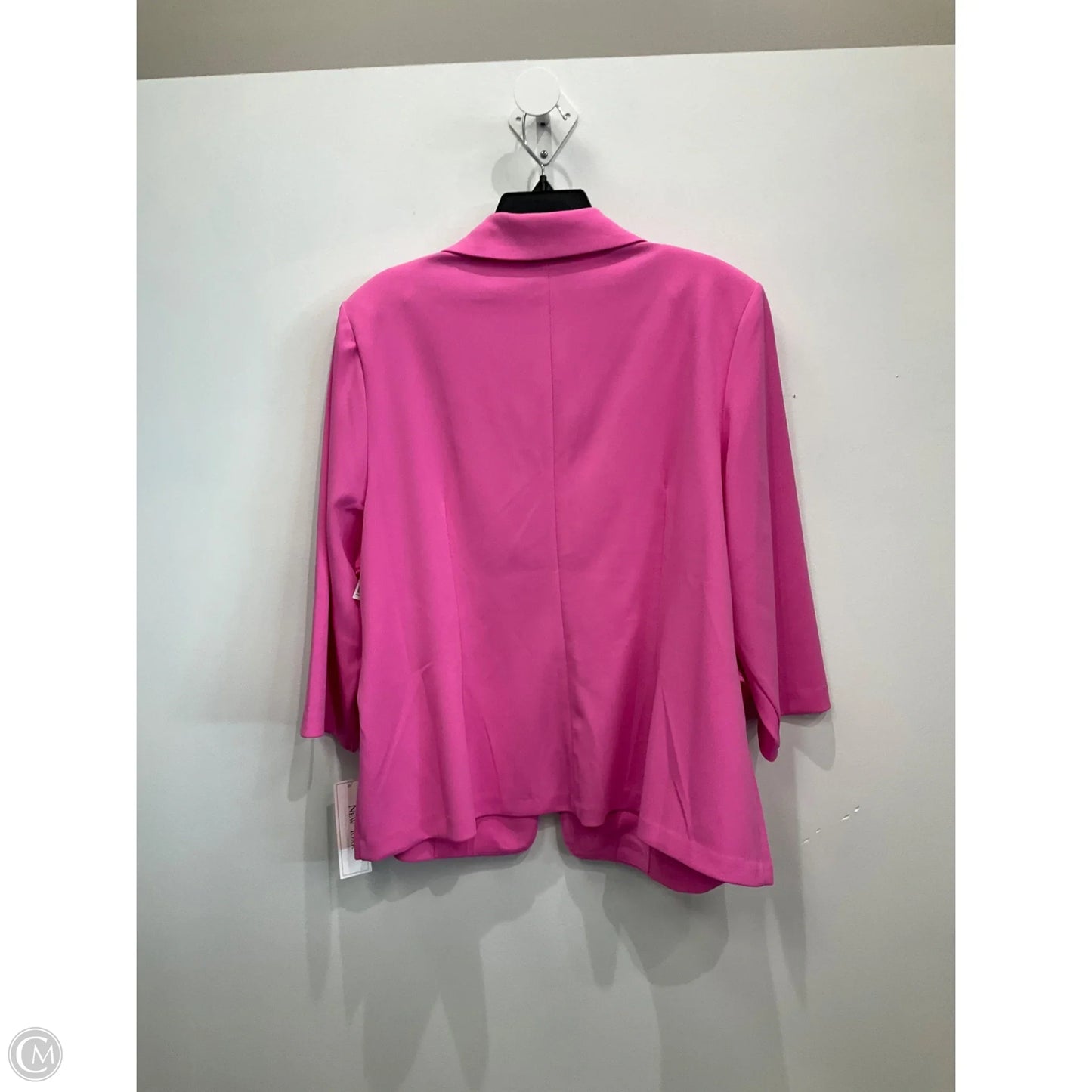 Blazer By Clothes Mentor In Pink, Size: 2x