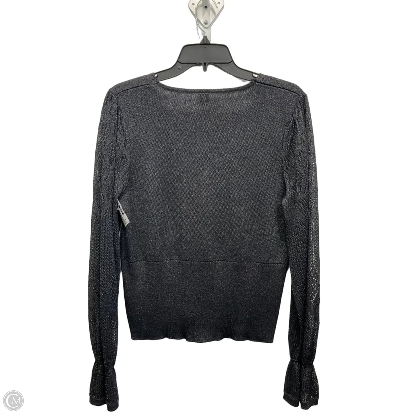 Top Long Sleeve By Anthropologie In Black, Size: M