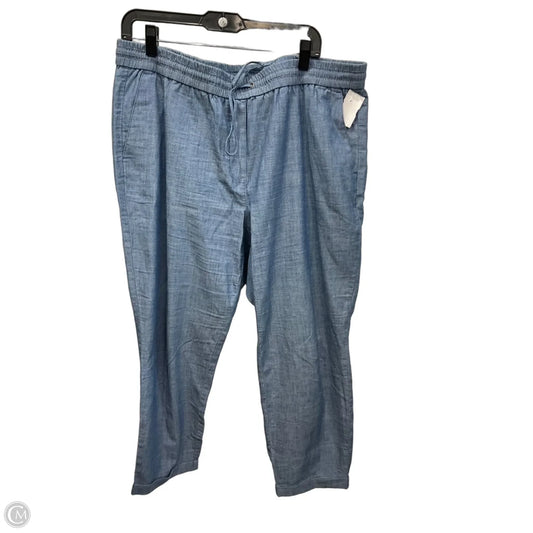 Pants Linen By J. Crew In Blue, Size: 16
