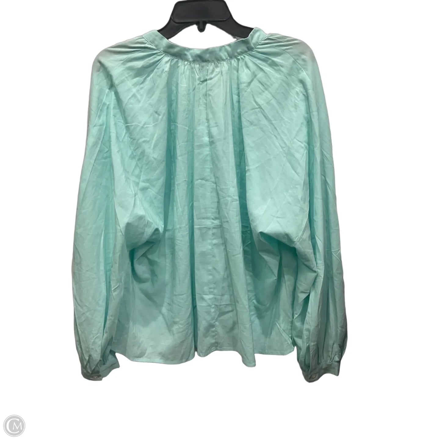 Top Long Sleeve By Loft In Blue, Size: L