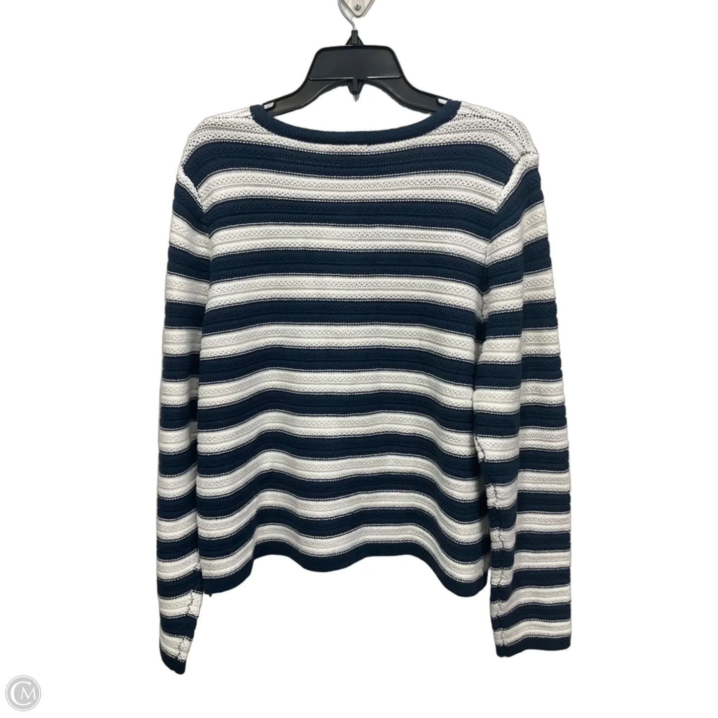 Cardigan By Saks Fifth Avenue In Striped Pattern, Size: Xl