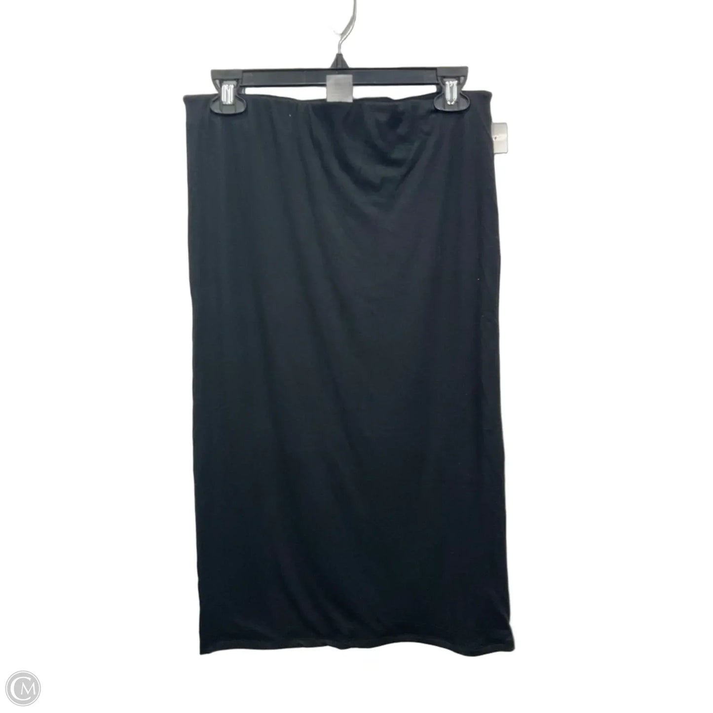 Skirt Maxi By Clothes Mentor In Black, Size: 12