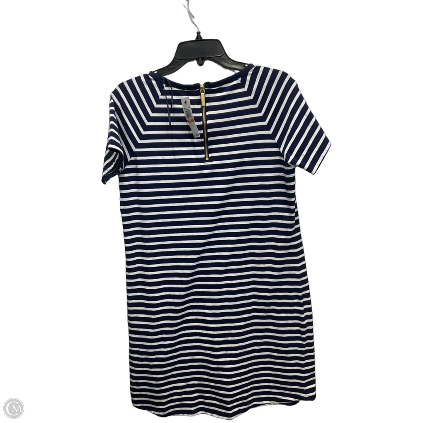 Dress Casual Midi By Michael By Michael Kors In Striped Pattern, Size: S
