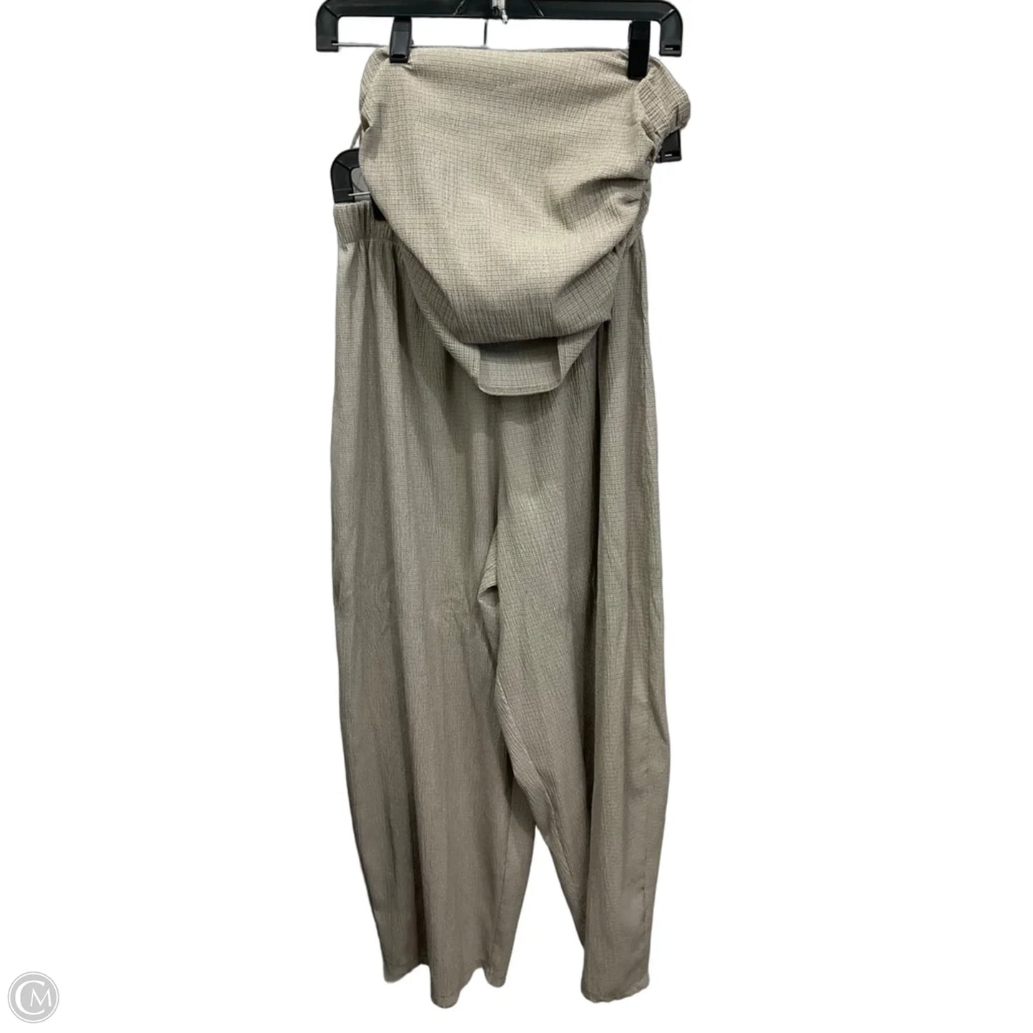 Pants Set 2pc By Zara In Tan, Size: L
