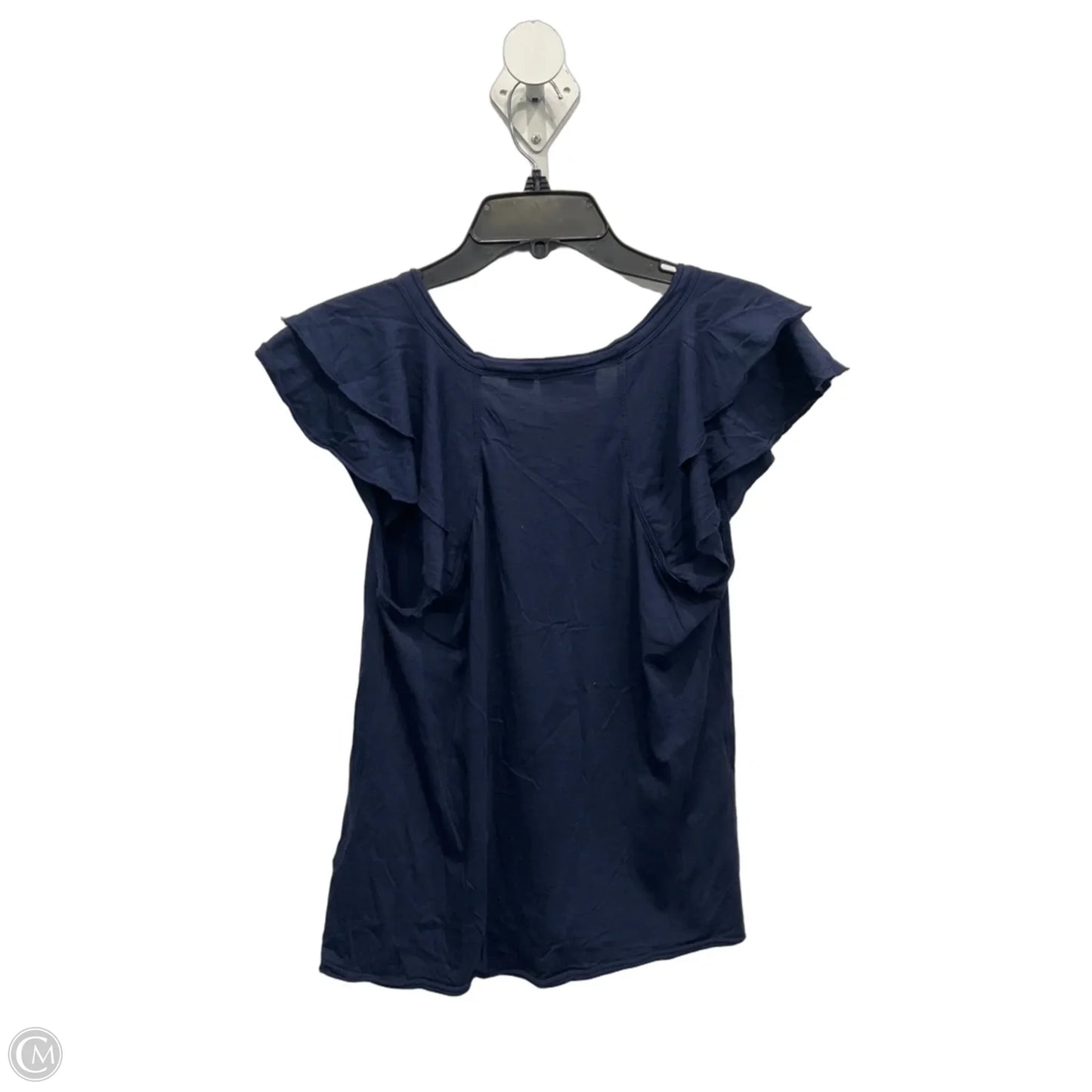 Top Short Sleeve By Maeve In Navy, Size: M