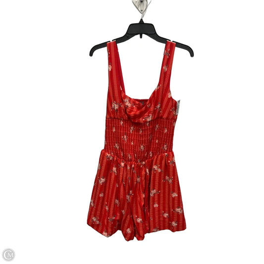 Dress Casual Short By Anthropologie In Floral Print, Size: M