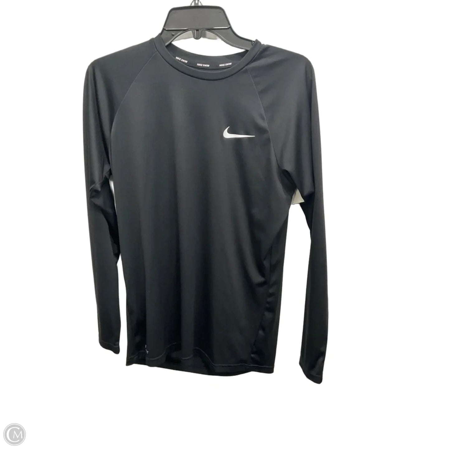 Athletic Top Long Sleeve Crewneck By Nike Apparel In Black, Size: Sp