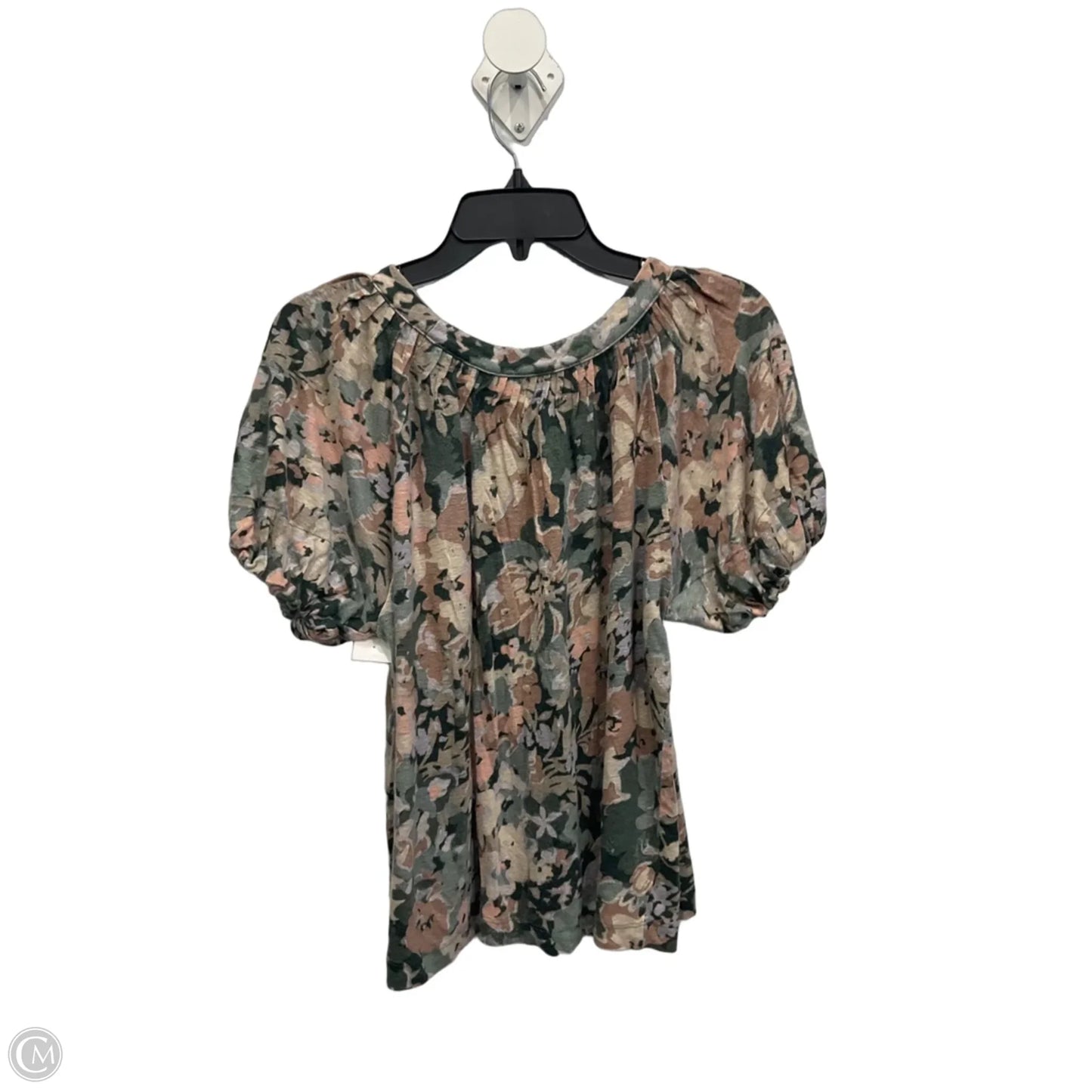 Top Short Sleeve By Maeve In Floral Print, Size: S