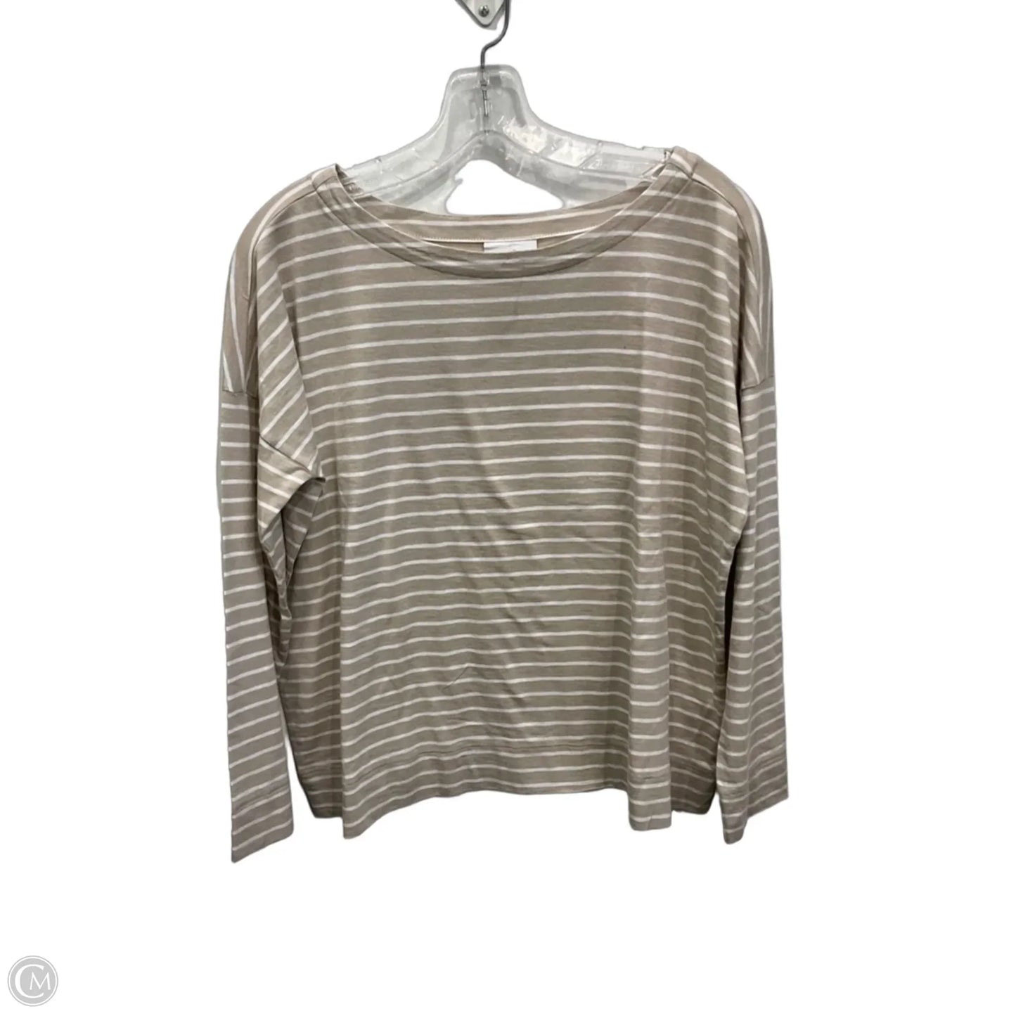 Top Long Sleeve By J. Jill In Tan, Size: Mp