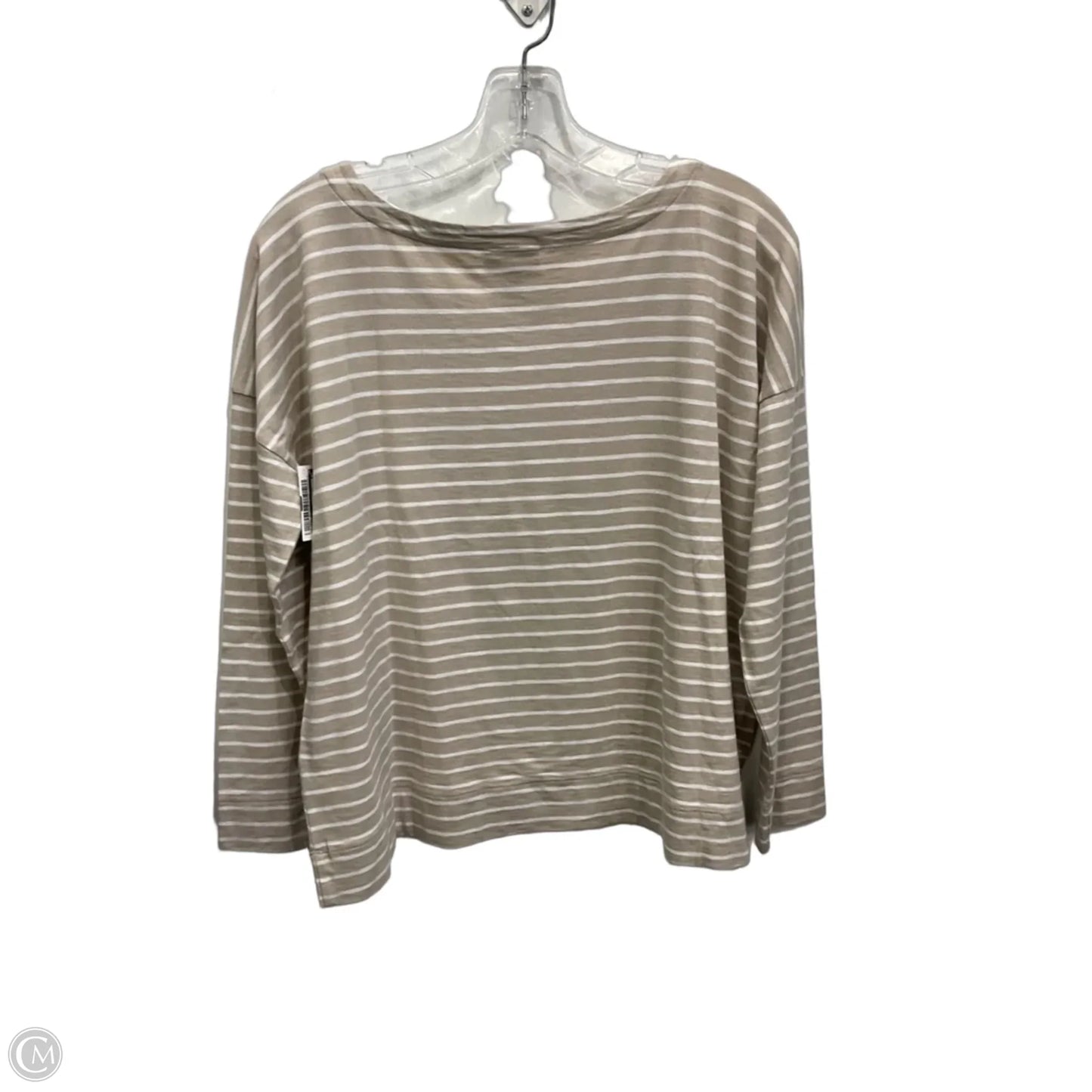 Top Long Sleeve By J. Jill In Tan, Size: Mp