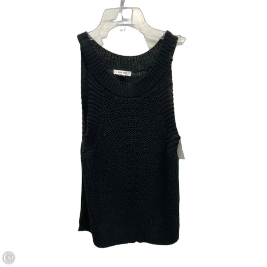 Top Sleeveless By Nine West Apparel In Black, Size: S