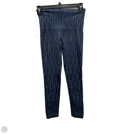 Athletic Leggings By Spanx In Blue, Size: M