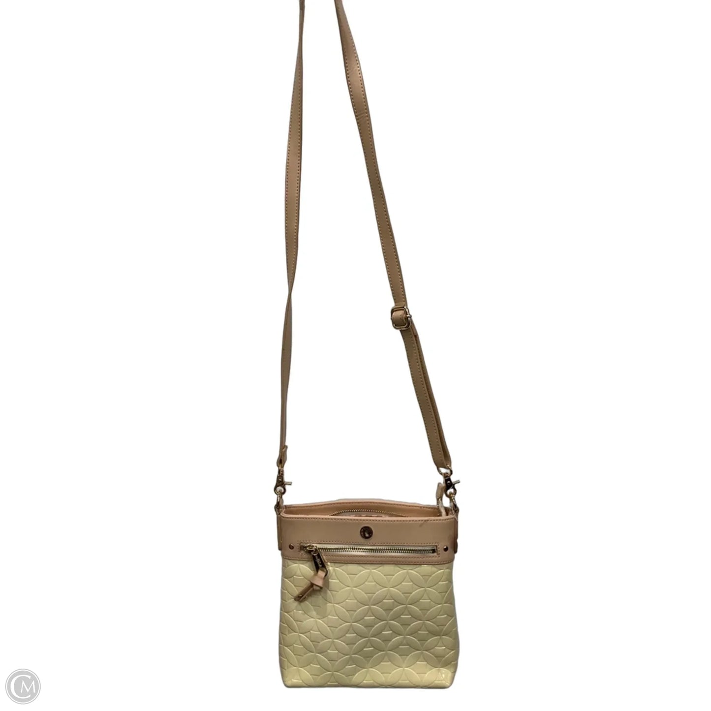 Crossbody Leather By Spartina, Size: Medium