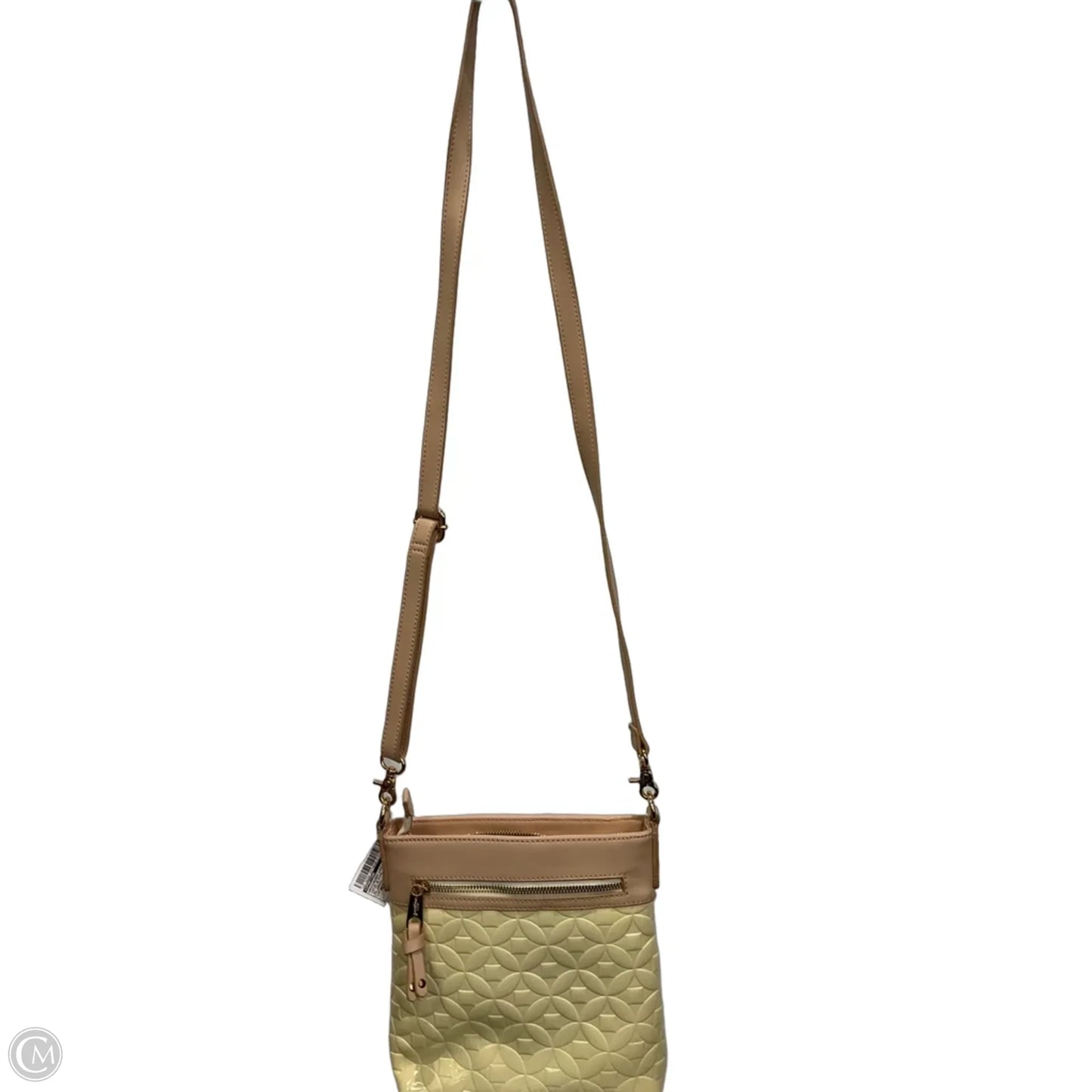 Crossbody Leather By Spartina, Size: Medium