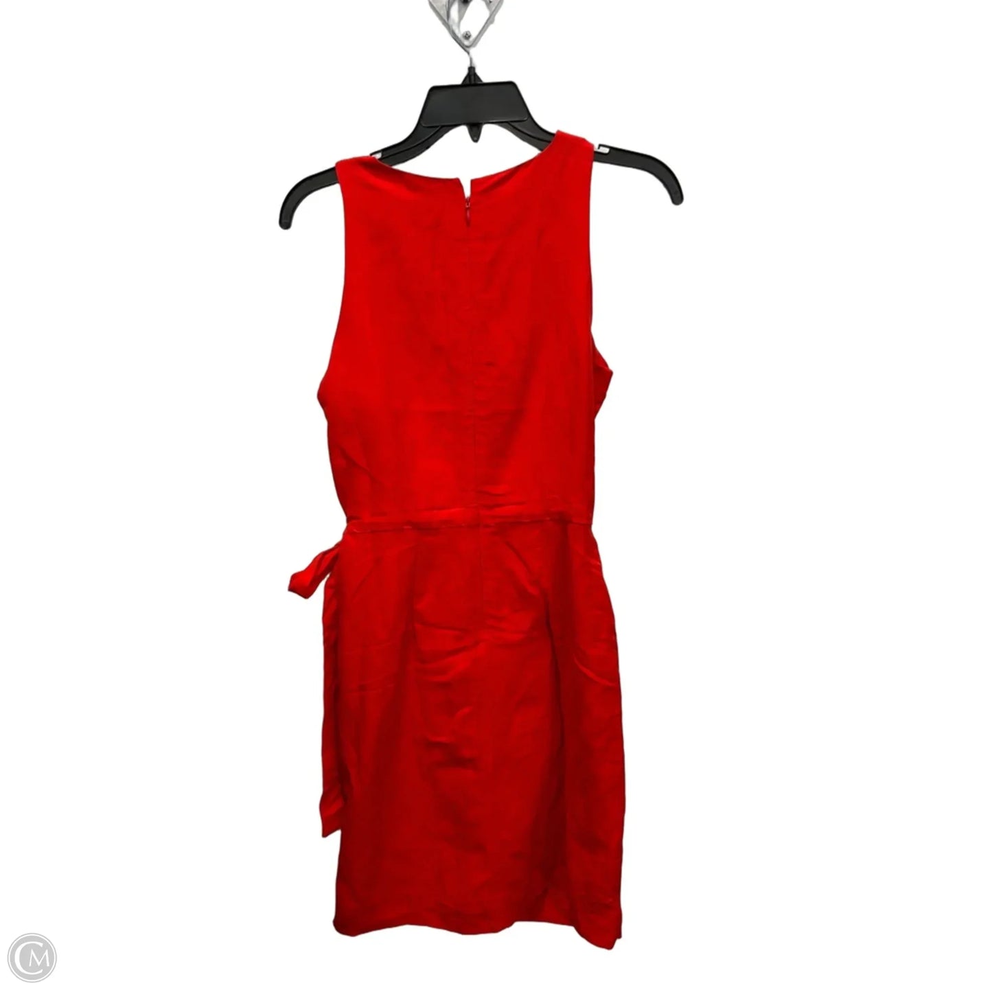 Dress Casual Midi By Ann Taylor In Orange, Size: Xs