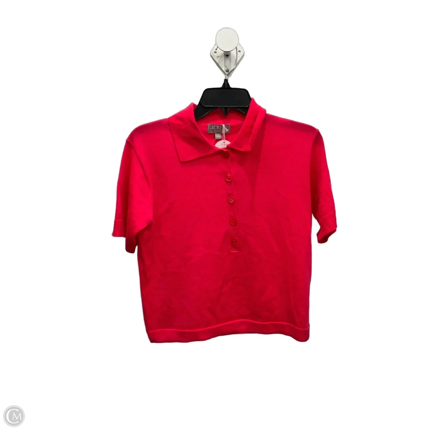 Top Short Sleeve By J. Crew In Pink, Size: Xxs