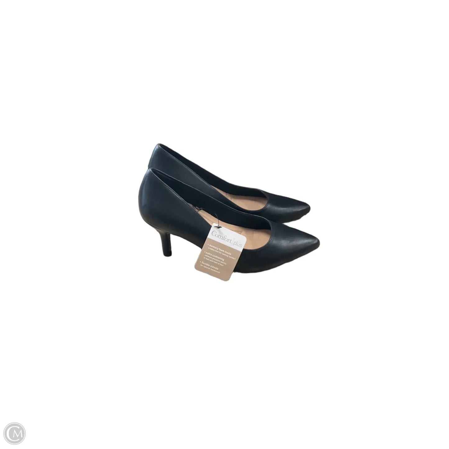 Shoes Heels Stiletto By Comfort Plus In Black, Size: 8