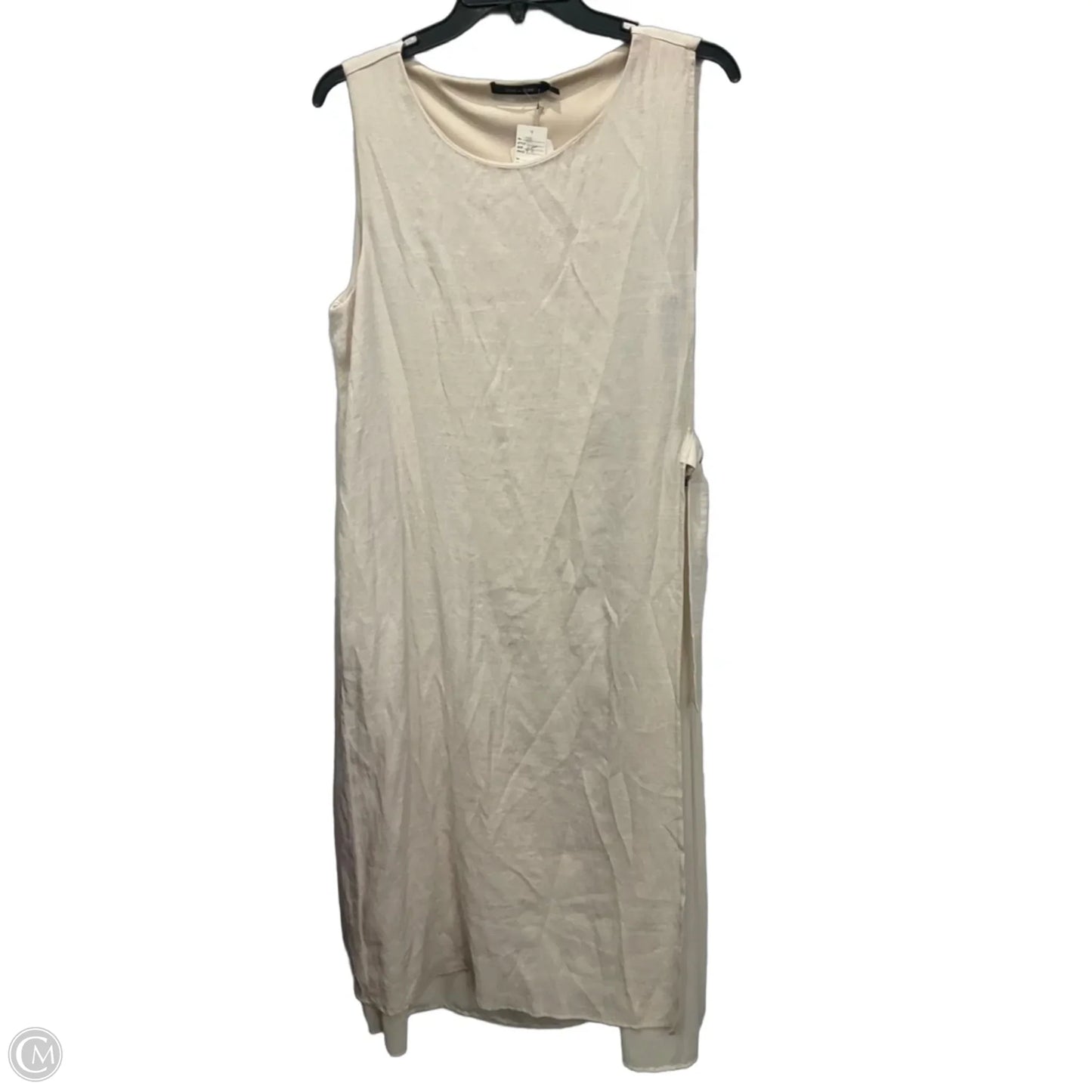 Dress Casual Midi By Doe & Rae In Cream, Size: L