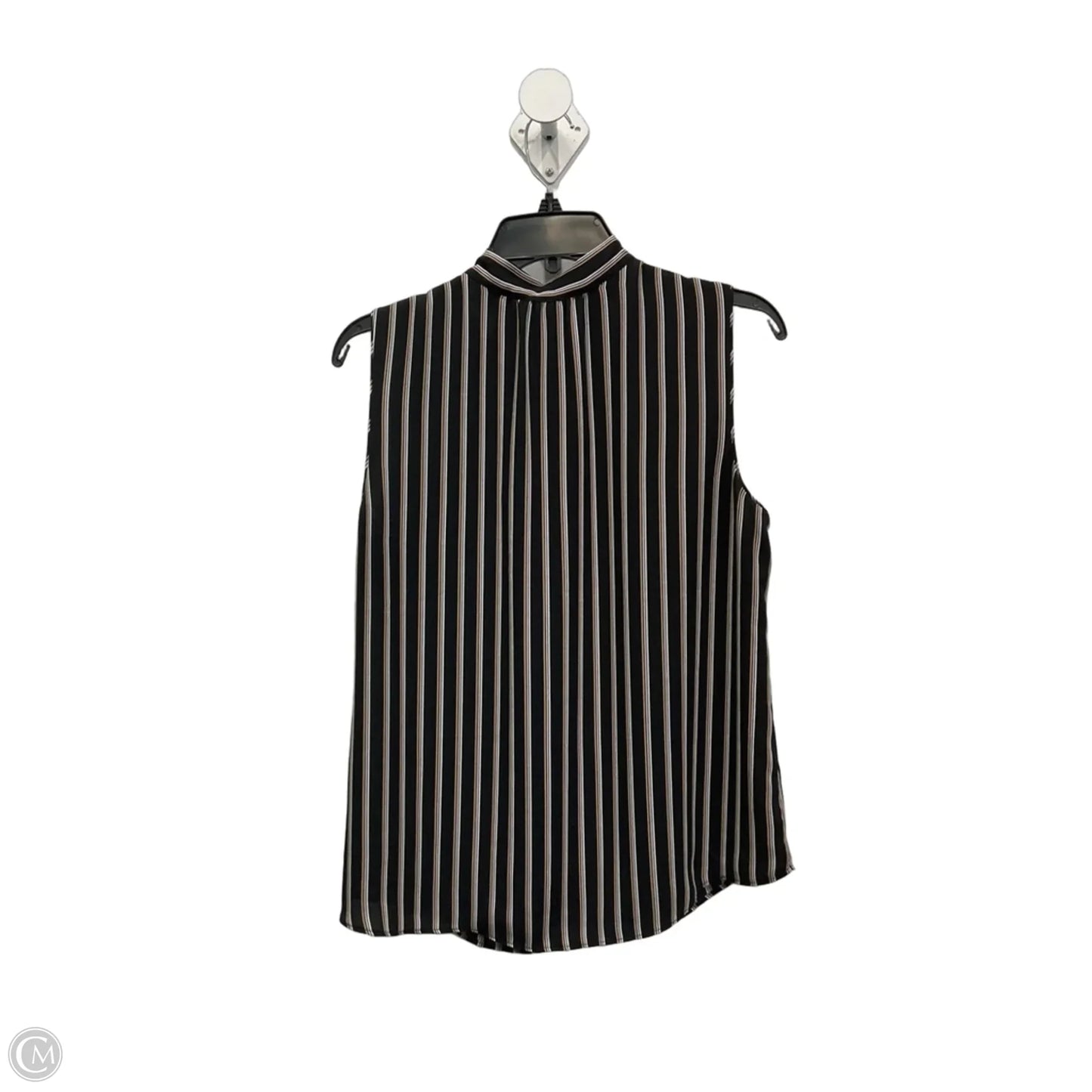 Top Sleeveless By White House Black Market In Black & Cream, Size: M