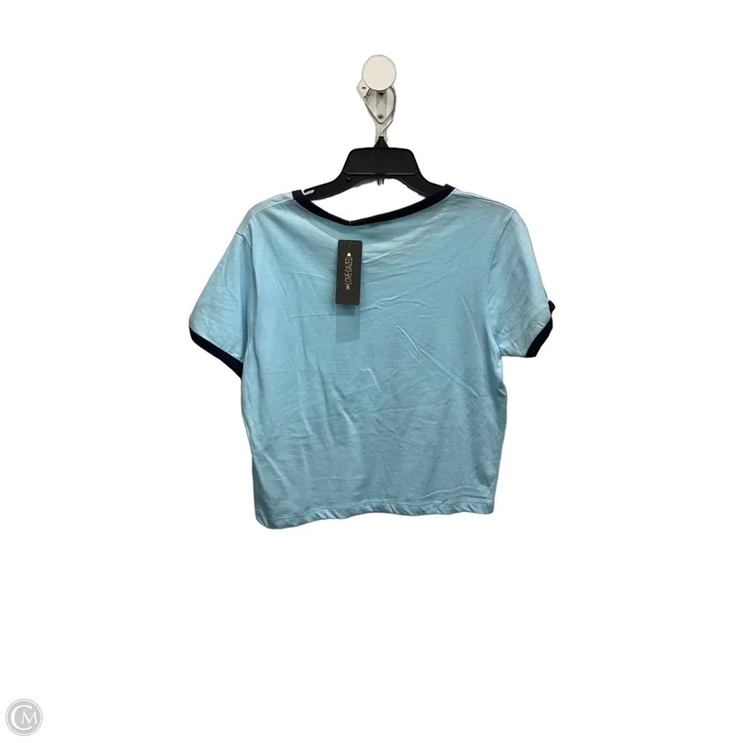 Top Short Sleeve Basic By Clothes Mentor In Blue, Size: Xl
