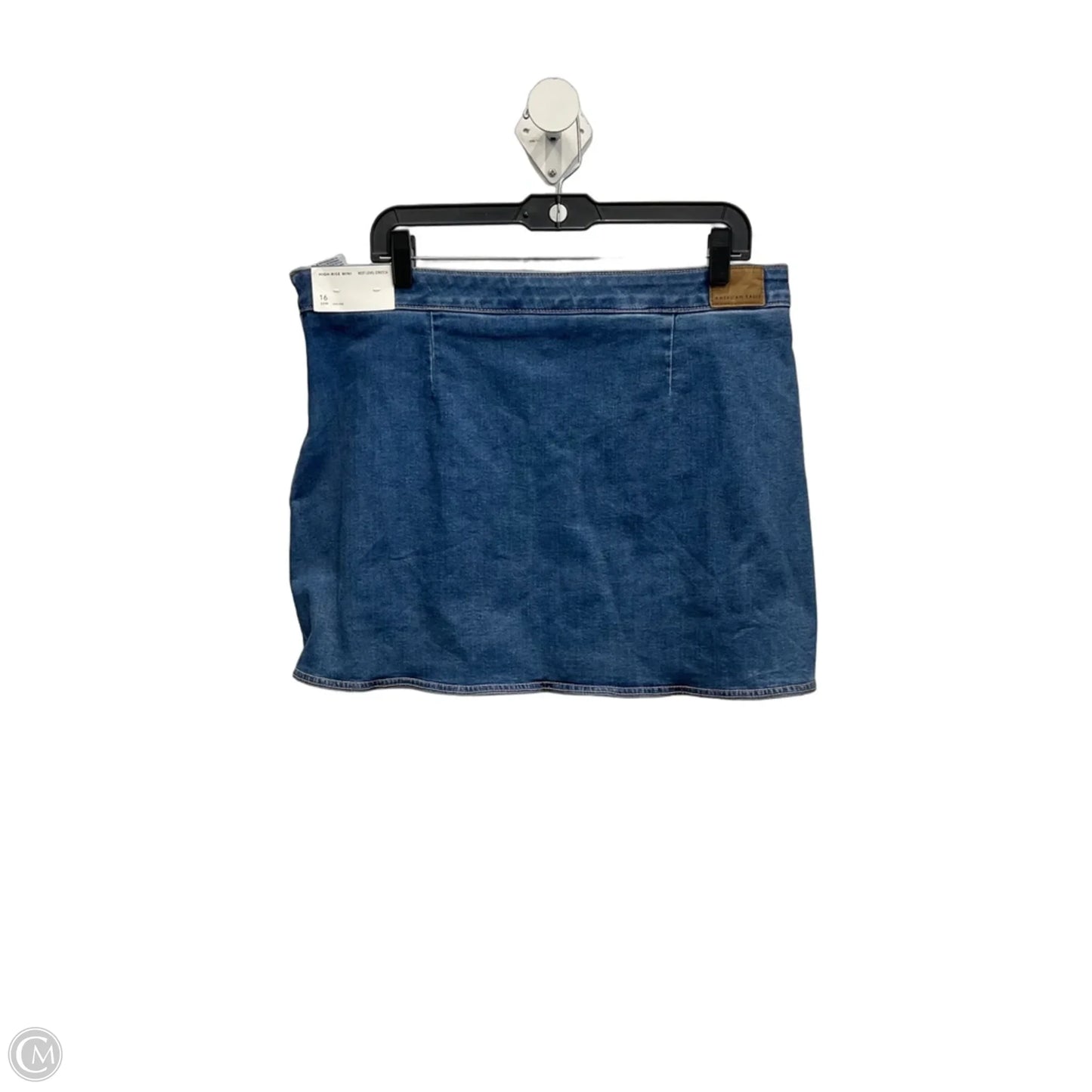 Skort By American Eagle In Blue Denim, Size: 16