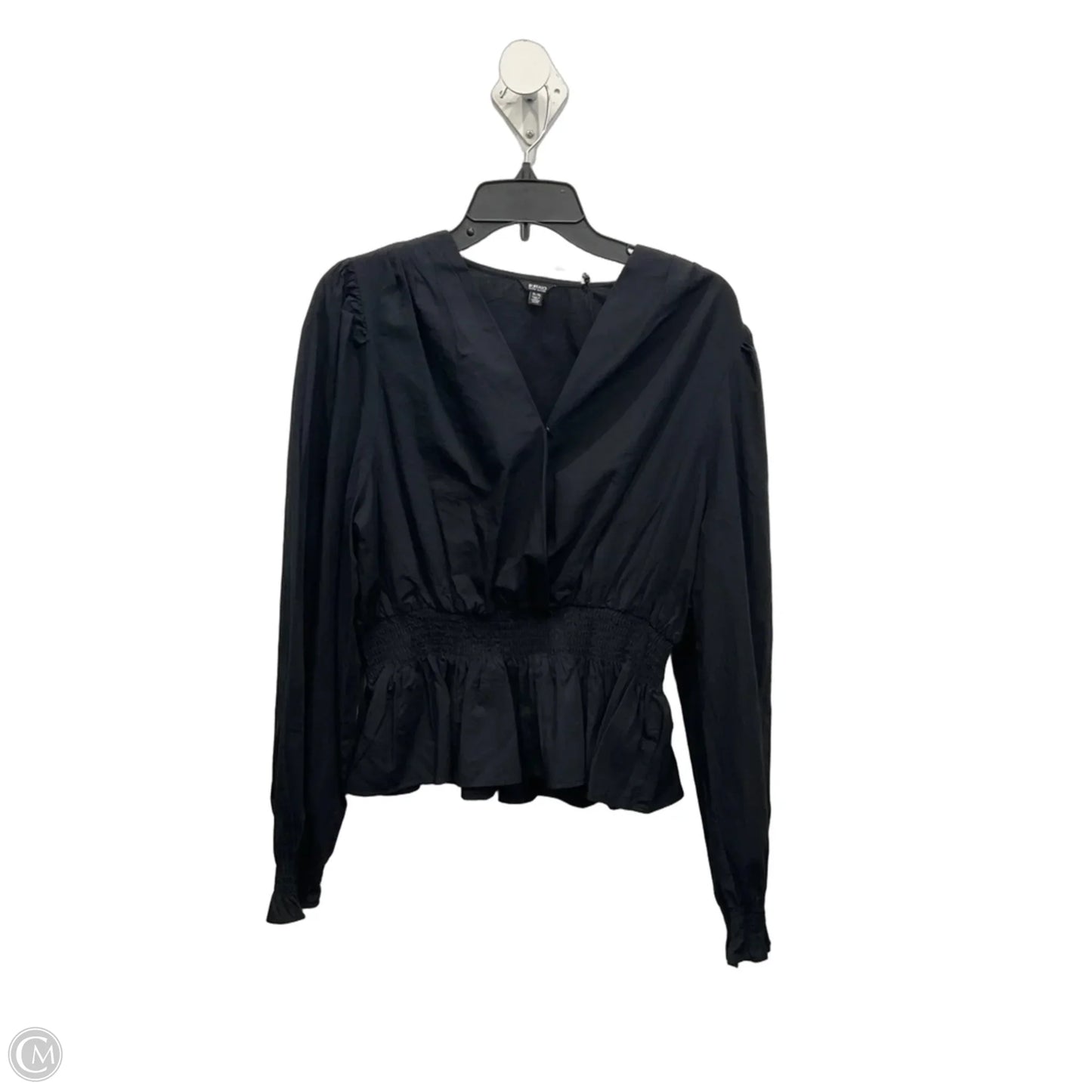 Top Long Sleeve By Buffalo David Bitton In Black, Size: Xl