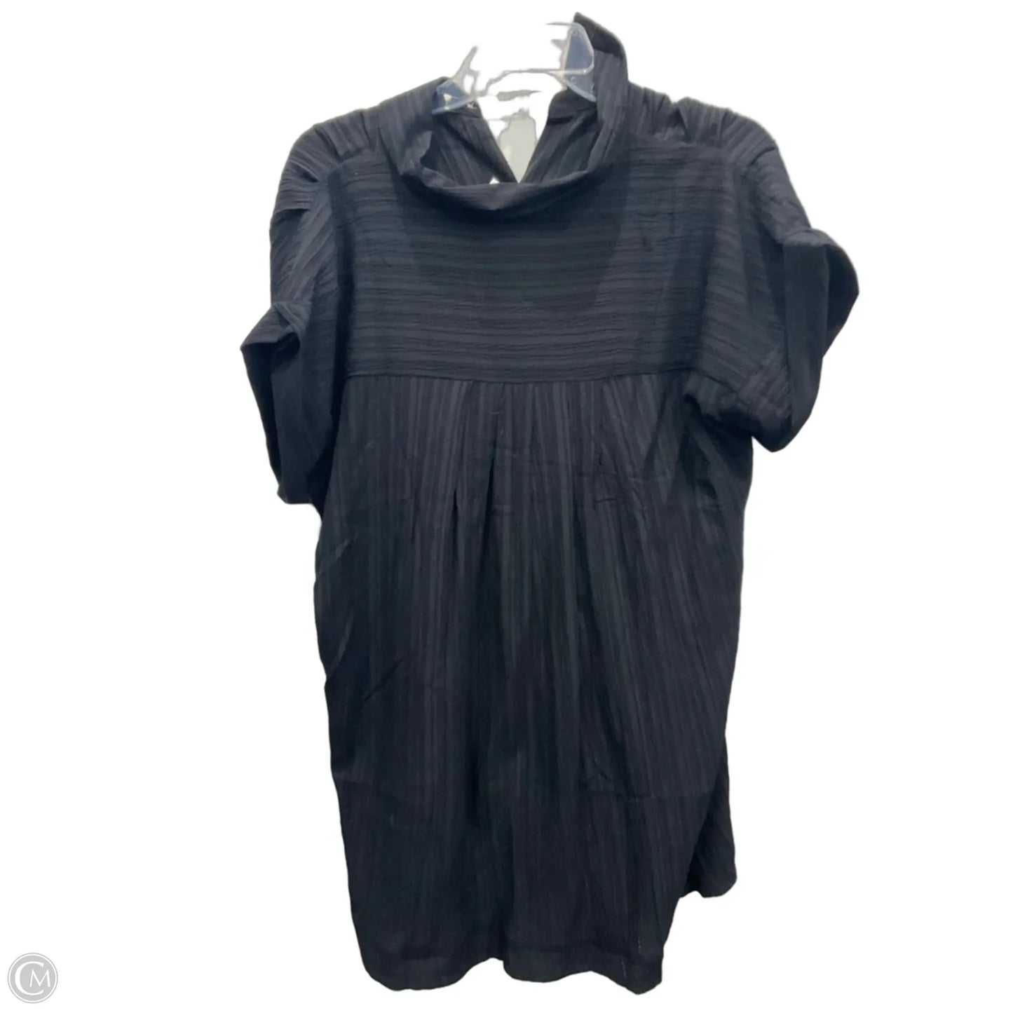 Blouse Sleeveless By Cato In Black, Size: Xl