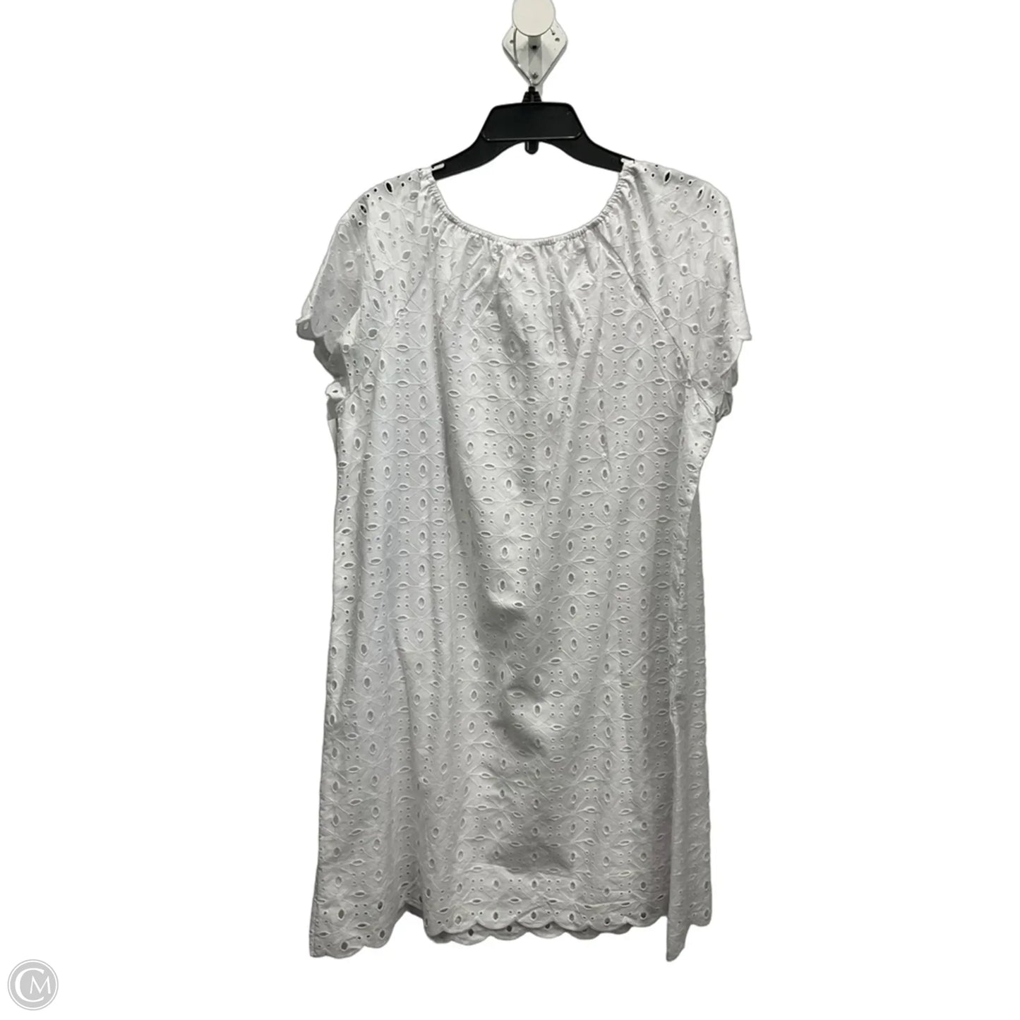 Dress Casual Short By Time And Tru In White, Size: Xl