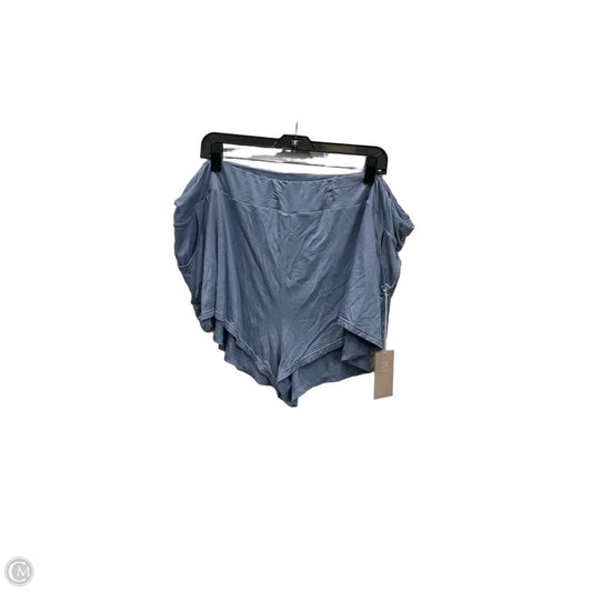 Athletic Shorts By Cme In Blue, Size: 2x